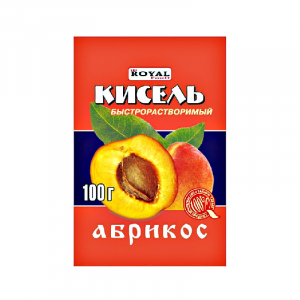 Быстрорастворимый кисель абрикос 100гр*80