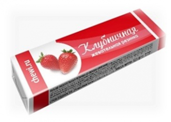 Жевательная резинка Клубника 20шт
