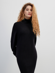 Платье вязаное из шерсти мериноса