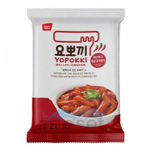 Yopokki Рисовые Топокки с острым жгучим перцем, мягкая упаковка, 240 гр