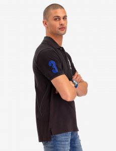 BIG LOGO SOLID POLO SHIRT