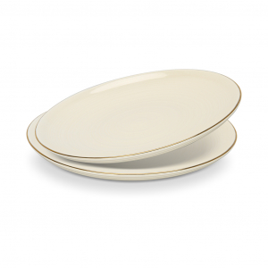 Набор из 2-х тарелок 26 см (фарфор) Firmina beige