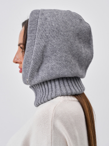 Капюшон на флисе с кашемиром ESW 25523