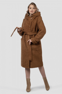 02-3278 Пальто женское утепленное (пояс)