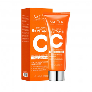 Отбеливающая пенка для умывания SADOER