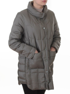 8811 GREEN Куртка пуховая облегченная женская (утиный пух)