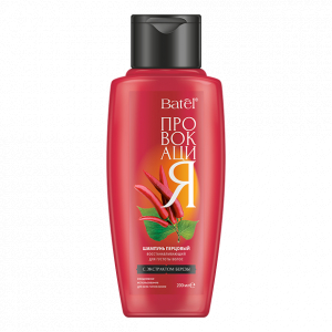 Шампунь перцовый восстанавливающий для густоты волос с экстрактом березы