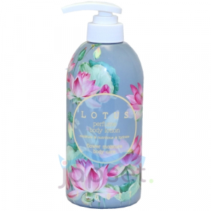 Jigott Lotus Perfume Body Lotion Парфюмированный лосьон для тела Лотос, 500 мл