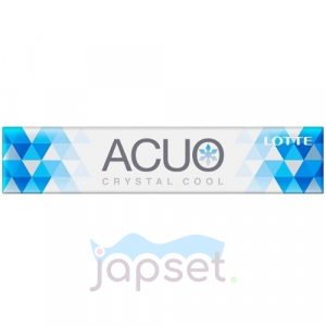 Lotte ACUO Crystal Cool Резинка жевательная, 21 гр