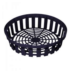 Корзина для луковичных круглая, черная