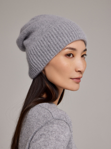 Шапка двойная 40% ангора PR 25048