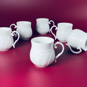 164-017 Набор из 6 кружек 300мл в под.уп.(х12)Фарфор