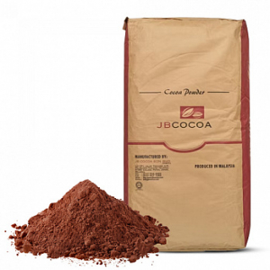 Какао порошок JB 800 10-12% алкализованный, мешок 25 кг