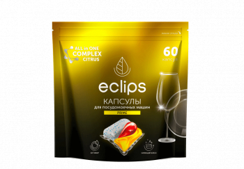 Средство для посудомоечных машин ECLIPS "Prime Цитрус" 60 шт.