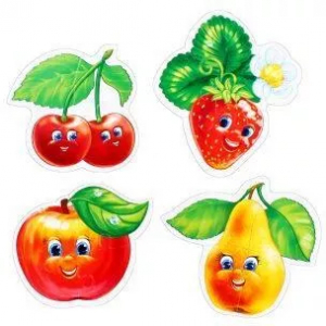 Пазлы мягкие Baby puzzle Фрукты