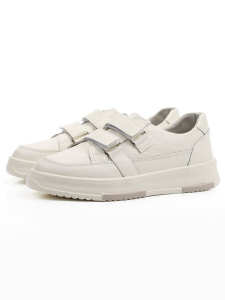 03-C138-2 LT. BEIGE Полуботинки спортивные женские (натуральная кожа)
