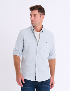 LONG SLEEVE STRETCH OXFORD SHIRT