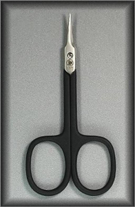 Ножницы для кутикулы 118 PU c полиуретановым покрытием ручек. с заточкой