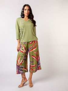 Комплект 240107 Chantemely Дроп футболка брюки