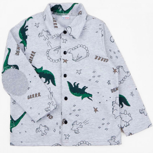 Рубашка футер 2х нитка начёс  0497310404