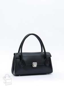 Сумка женская кожаная 0030VG black  Vitelli Grassi