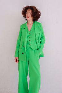 12508 Костюм-тройка салатовый (остаток: 42)