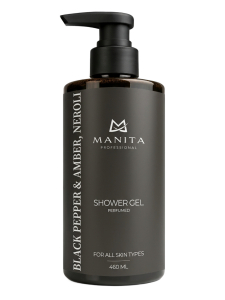 Manita Professional Гель для душа парфюмированный / Black Pepper, Amber, Neroli, 460 мл