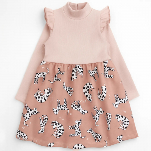 Платье кашкорсе, футер 2х нитка петля 1917900109