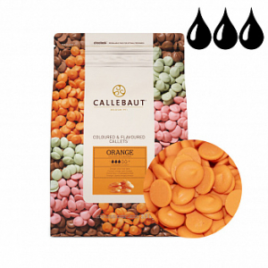 Шоколад Callebaut оранжевый со вкусом апельсина, 2,5 кг (ORANGE-RT-U70)