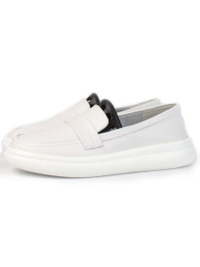 03-ZL-8501 WHITE Полуботинки женские (натуральная кожа)