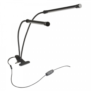 Светильник для растений светодиодный с таймером на прищепке 15 Вт (ULT-P33-15W/SPSB/TM IP40 BLACK)