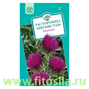 Расторопша пятнистая Панацея 1,0 г (семена для проращивания)