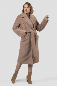 02-3269 Пальто женское утепленное (пояс)