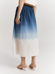 Юбка-миди на запах