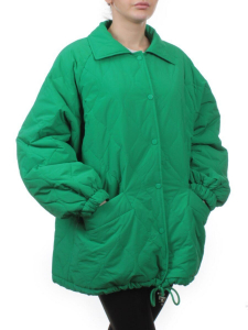 H24-213 GREEN Куртка демисезонная женская (100 гр. синтепон)