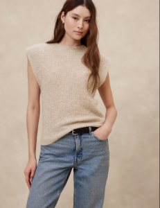 Cozy Ribbed Sweater Tank