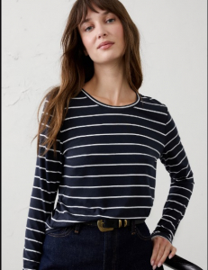 Timeless Long-Sleeve Crew-Neck T-Shirt