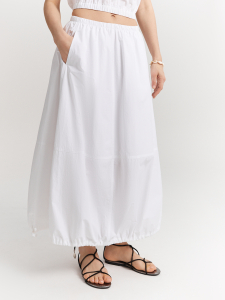 Юбка-балон из хлопка