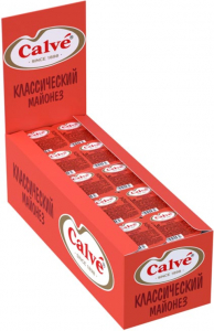 «Calve», майонез «Классический», дип-пот, 25г (упаковка 30шт.)