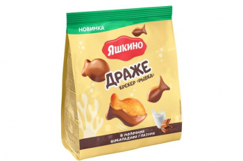Драже  крекер «рыбка» в молочной шоколадной глазури, 180 г