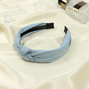 Ободок для волос «Джил», 2.5 см, голубой