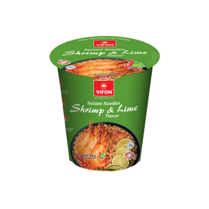 Лапша б\п со вкусом креветок и лайма VIFON, чашка 60 гр