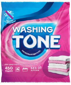 Пятновыводитель для белья Washing Tone 450г Сэльвин-Про/40/ОПТ