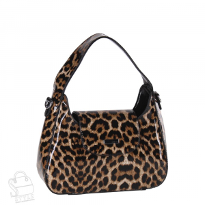 Сумка женская кожаная 9148 leopard brown Safenta