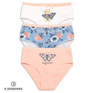 GULC3274(3) трусы для девочек (3 шт в кор.)