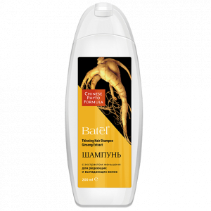 Шампунь с экстрактом женьшеня для редеющих и выпадающих волос