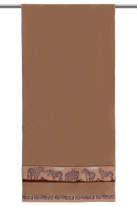 Полотенце махровое Зебра