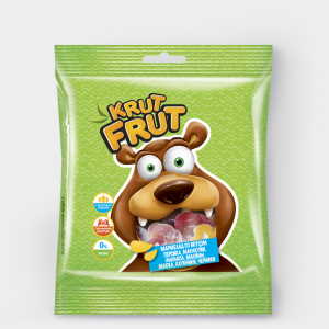 «KrutFrut», мармелад жевательный  в форме озорных мишек, 30 г