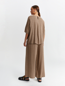 Блуза из вискозы с принтом