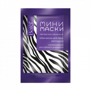 Мини-маска для лица пептидная с ниацинамидом